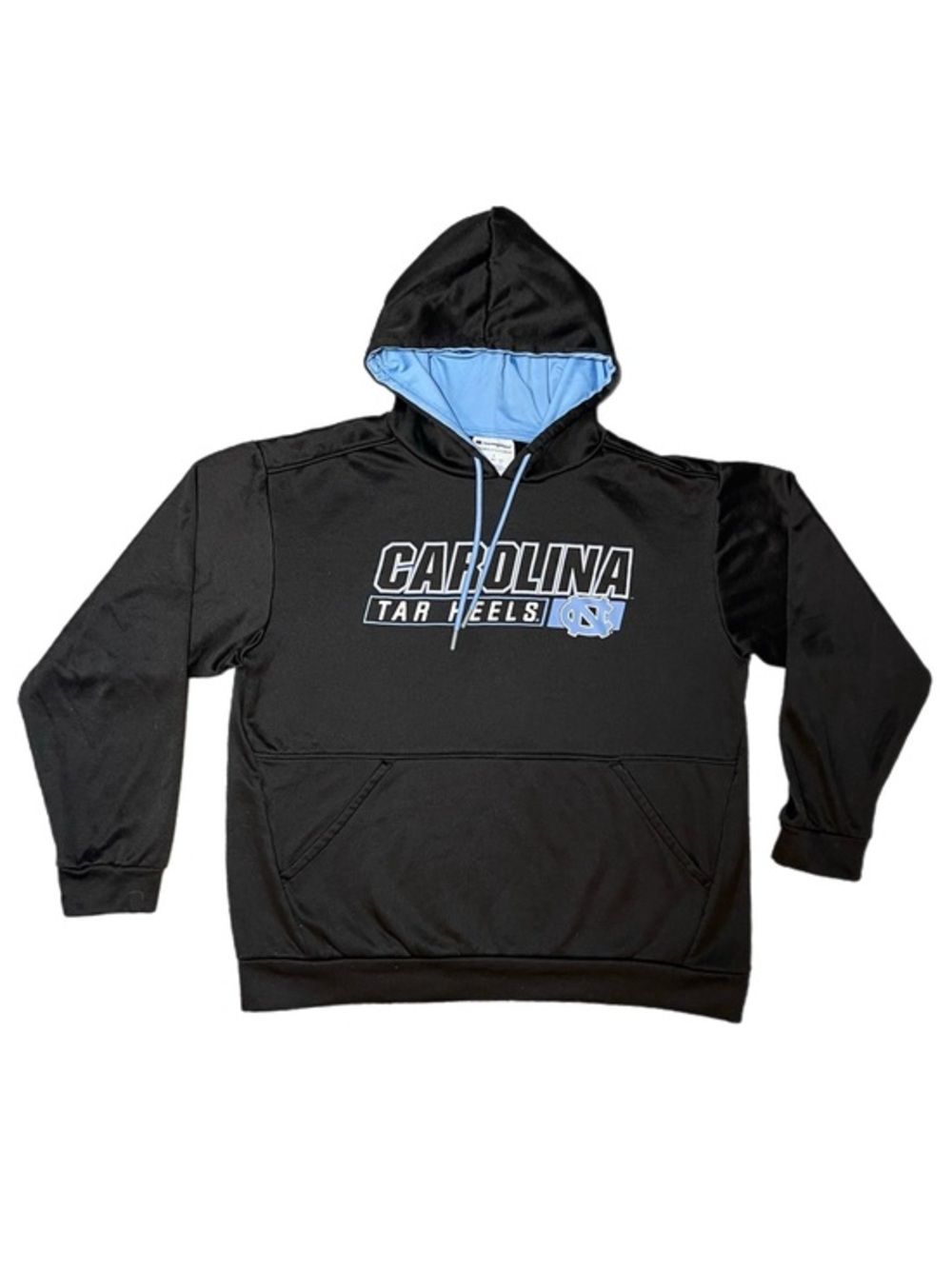 Y2K Champion CAROLINA Tar Heels Black Hoodie